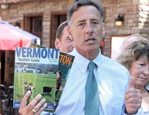 Woodstock's Chris Sluicer Produces the Vermont Vacation Guide. Photo Credit: AP Toby Talbot 
